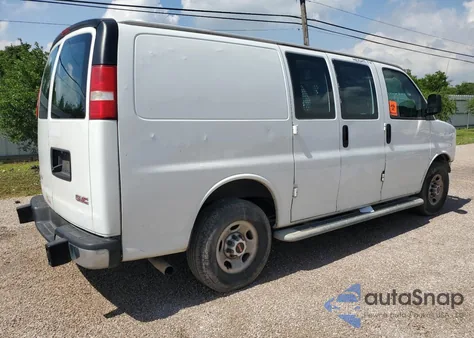 2019 GMC Savana G2500 z USA, uszkodzony, nr VIN 1GTW7AFGXK1216533
